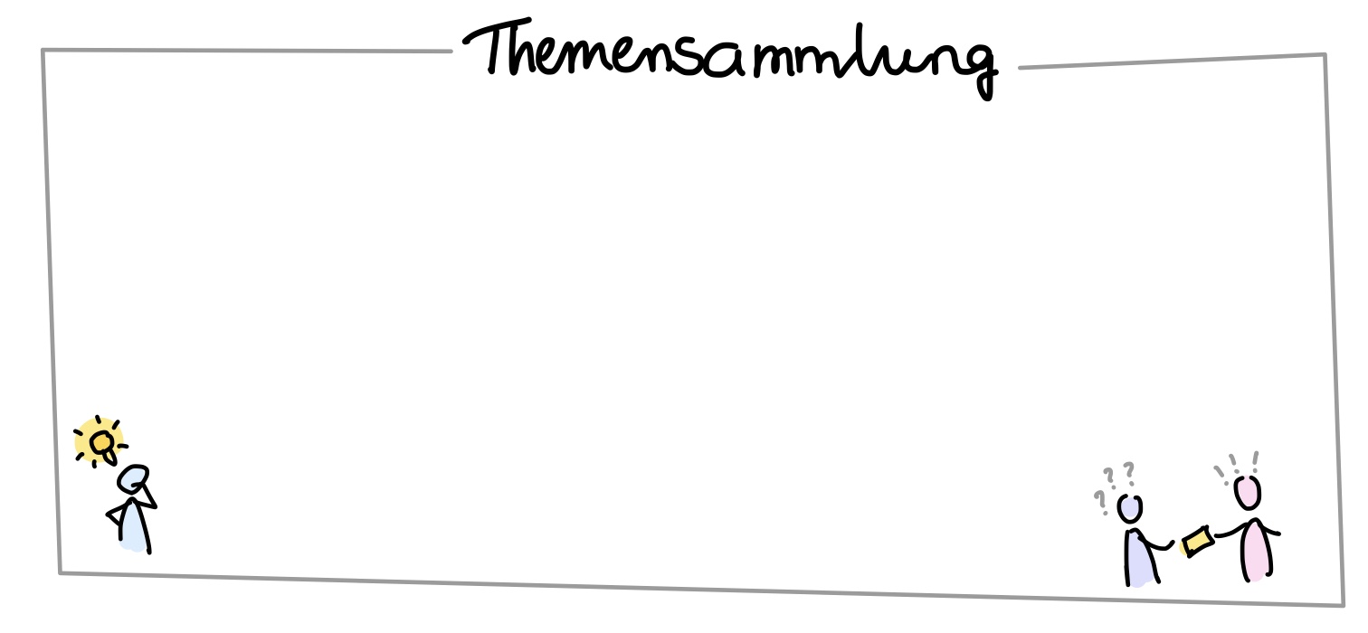 Themensammlung leer für Open Space