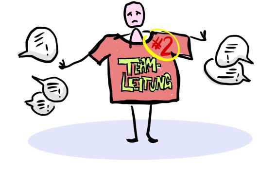 Führungskraft alles entscheiden müssen