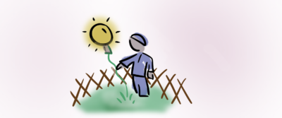 Warum gute Führung Freiräume zur Selbstreflexion braucht 14 Mensch hat eine Idee die aussieht wie ein Luftballon