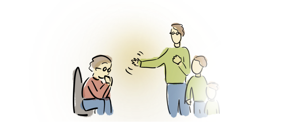 Vater Sohn Konflikt mediation