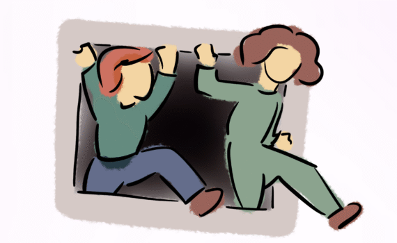 Freunde brechen aus Box aus — Freundschaft entwickelt sich