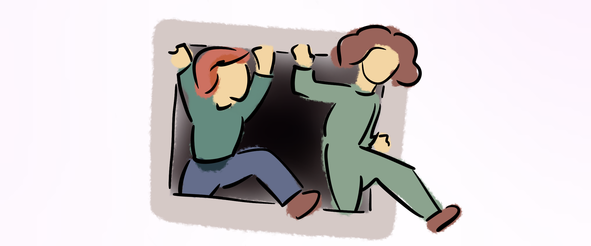 Freunde brechen aus Box aus — Freundschaft entwickelt sich